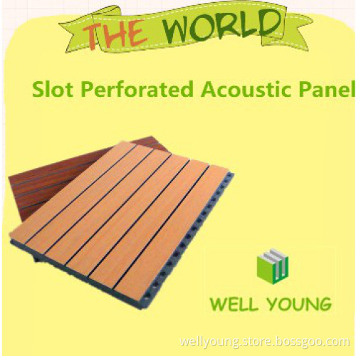MgO Slot Perforated Acoustic Panel